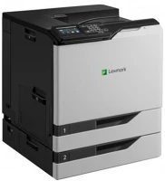 Lexmark CS820DTE Cs820dte színes lézer egyfunkciós nyomtató kép