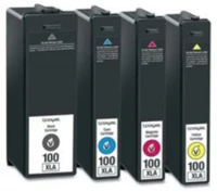 Lexmark LEX14N1069EFUIK Utángyártott  vizix tintapatron cyan 100xl ik kép