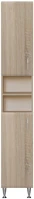Leziter H40BM302ANYSTST Bianca plus 30 magas szekrény 2 ajtóval, nyitott, sonoma tölgy színben, univerzális kép