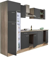 Leziter H40L270STAN-FF Yorki 270 konyhabútor felülfagyasztós hűtős kivitelben kép