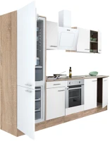 Leziter H40L270STFH-SUT-AF Yorki 270 konyhabútor alsó sütős, alulfagyasztós hűtős kivitelben kép