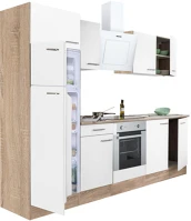 Leziter H40L270STFH-SUT-FF Yorki 270 konyhabútor alsó sütős, felülfagyasztós hűtős kivitelben kép