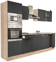 Leziter H40L280STAN Yorki 280 konyhabútor sütős és mikrohullámű sütős kivitelben kép