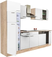Leziter H40L280STFH-FF Yorki 280 konyhabútor felülfagyasztós hűtős kivitelben kép