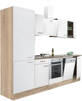 Leziter H40L280STFH-SUT-PSZ Yorki 280 konyhabútor alsó sütős, polcos kivitelben kép