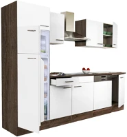 Leziter H40L280YFH-FF Yorki 280 konyhabútor felülfagyasztós hűtős kivitelben kép