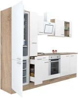 Leziter H40L300STFH-SUT-AF Yorki 300 konyhabútor alsó sütős, alulfagyasztós hűtős kivitelben kép