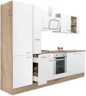 Leziter H40L300STFH-SUT-PSZ Yorki 300 konyhabútor alsó sütős, polcos kivitelben kép
