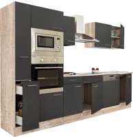 Leziter H40L310STAN Yorki 310 konyhabútor sütős és mikrohullámű sütős kivitelben kép