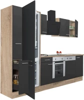 Leziter H40L310STAN-SUT-AF Yorki 310 konyhabútor alsó sütős, alulfagyasztós hűtős kivitelben kép