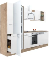 Leziter H40L310STFH-SUT-AF Yorki 310 konyhabútor alsó sütős, alulfagyasztós hűtős kivitelben kép