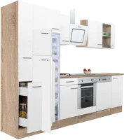 Leziter H40L310STFH-SUT-FF Yorki 310 konyhabútor alsó sütős, felülfagyasztós hűtős kivitelben kép