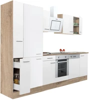 Leziter H40L310STFH-SUT-PSZ Yorki 310 konyhabútor alsó sütős, polcos kivitelben kép