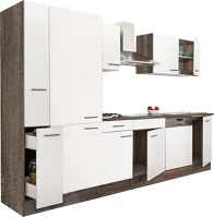 Leziter H40L310YFH-PSZ Yorki 310 konyhabútor polcos kivitelben kép