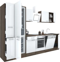 Leziter H40L310YFH-SUT-AF Yorki 310 konyhabútor alsó sütős, alulfagyasztós hűtős kivitelben kép