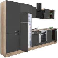 Leziter H40L330STAN-SUT-PSZ-FF Yorki 330 konyhabútor alsó sütős, felülfagyasztós hűtős kivitelben kép