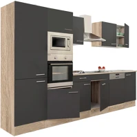 Leziter H40L340STAN-PSZ Yorki 340 konyhabútor sütős és mikrohullámű sütős kivitelben kép