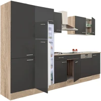 Leziter H40L340STAN-PSZ-FF Yorki 340 konyhabútor felülfagyasztós hűtős kivitelben kép