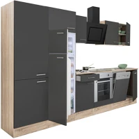 Leziter H40L340STAN-SUT-PSZ-FF Yorki 340 konyhabútor alsó sütős, felülfagyasztós hűtős kivitelben kép