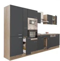 Leziter H40L370STAN-PSZ Yorki 370 konyhabútor sütős és mikrohullámű sütős kivitelben kép