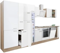 Leziter H40L370STFH-SUT-PSZ-FF Yorki 370 konyhabútor alsó sütős, felülfagyasztós hűtős kivitelben kép