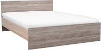Leziter H40LMFA160YTST Miami franciaágy ágyneműtartó nélkül 160x200 cm yorki tölgy-sonoma tölgy kép