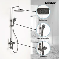 Leziter H40LMZSZ-GR Eliz multifunkciós zuhanyszett kép