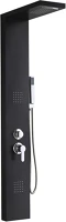 Leziter H40LN-A102 Malaga black hidromasszázs zuhanypanel kép