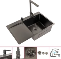 Leziter H40LRMDAI-4 Daisy iv rozsdamentes mosogató kép