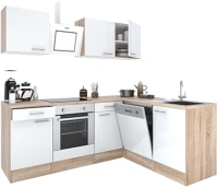 Leziter H40LS220STFH-SUT Yorki 220 sarok konyhabútor alsó sütős kivitelben kép