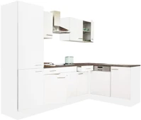 Leziter H40LS280FHFH-PSZ Yorki 280 sarok konyhabútor polcos kivitelben kép