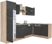 Leziter H40LS280STAN-FF Yorki 280 sarok konyhabútor felülfagyasztós hűtős kivitelben kép