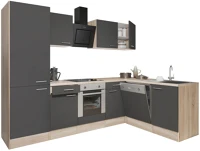 Leziter H40LS280STAN-SUT-PSZ Yorki 280 sarok konyhabútor polcos kivitelben kép