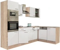 Leziter H40LS280STFH Yorki 280 sarok konyhabútor sütős és mikrohullámű sütős kivitelben kép