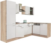 Leziter H40LS280STFH-PSZ Yorki 280 sarok konyhabútor polcos kivitelben kép