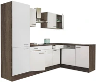 Leziter H40LS280YFH-PSZ Yorki 280 sarok konyhabútor polcos kivitelben kép