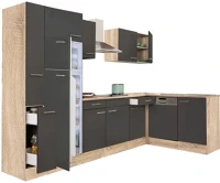 Leziter H40LS310STAN-FF Yorki 310 sarok konyhabútor felülfagyasztós hűtős kivitelben kép