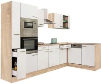 Leziter H40LS310STFH Yorki 310 sarok konyhabútor sütős és mikrohullámű sütős kivitelben kép