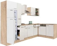 Leziter H40LS310STFH-FF Yorki 310 sarok konyhabútor felülfagyasztós hűtős kivitelben kép