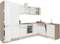 Leziter H40LS310STFH-SUT-PSZ Yorki 310 sarok konyhabútor alsó sütős, polcos kivitelben kép