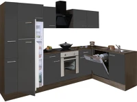 Leziter H40LS310YAN-SUT-FF Yorki 310 sarok konyhabútor alsó sütős felülfagyasztós hűtős kép
