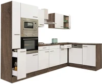 Leziter H40LS310YFH Yorki 310 sarok konyhabútor sütős és mikrohullámű sütős kivitelben kép