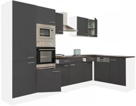 Leziter H40LS340FHAN-PSZ Yorki 340 sarok konyhabútor sütős és mikrohullámű sütős kivitelben kép