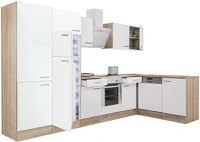 Leziter H40LS340STFH-SUT-PSZ-FF Yorki 340 sarok konyhabútor alsó sütős felülfagyasztós hűtős kép