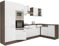 Leziter H40LS340YFH-PSZ Yorki 340 sarok konyhabútor sütős és mikrohullámű sütős kivitelben kép