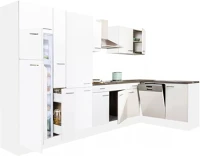 Leziter H40LS370FHFH-PSZ-FF Yorki 370 sarok konyhabútor felülfagyasztós hűtős kivitelben kép