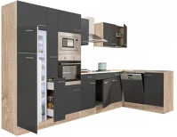 Leziter H40LS370STAN Yorki 370 sarok konyhabútor felülfagyasztós hűtős kivitelben kép