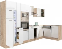 Leziter H40LS370STFH Yorki 370 sarok konyhabútor felülfagyasztós hűtős kivitelben kép