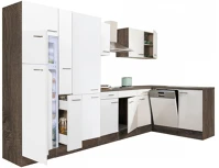 Leziter H40LS370YFH-PSZ-FF Yorki 370 sarok konyhabútor felülfagyasztós hűtős kivitelben kép