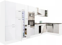 Leziter H40LS430FHFH-FF Yorki 430 sarok konyhabútor felülfagyasztós hűtős kivitelben kép
